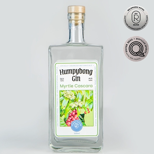 Peninsula Distilling - Humpybong Gin Myrtle Cascara 500ml Award Winning