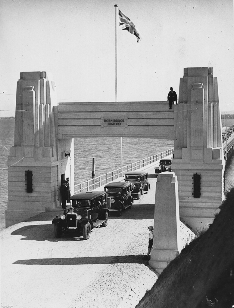 Opening of the Hornibrook Bridge Redcliffe 1935