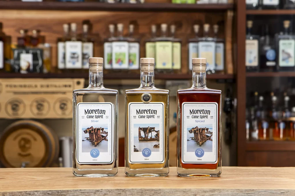 Peninsula Distilling - Moreton Cane Spirit Range