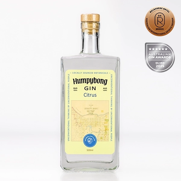 Peninsula Distilling - Humpybong Gin Citrus 500ml Award Winning